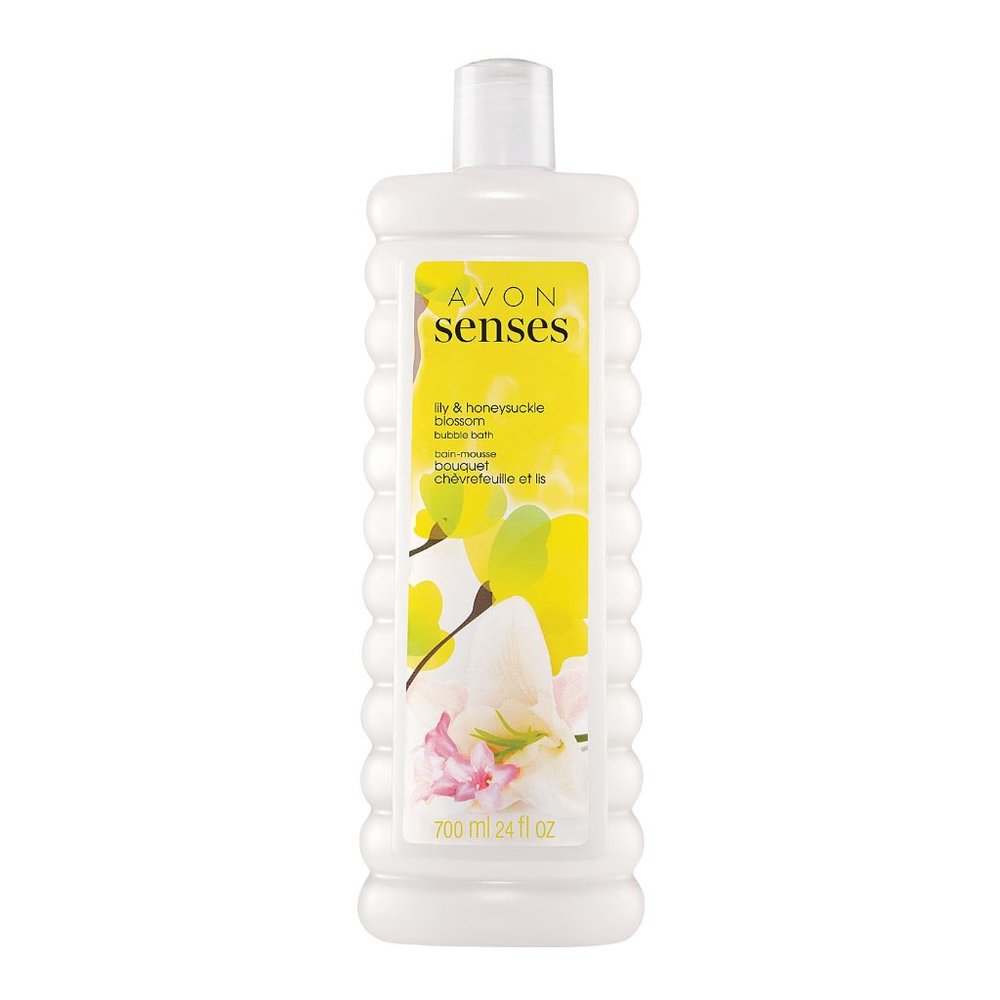 Avon Senses Lily & Honeysuckle Blossom Bubble Bath #423-394